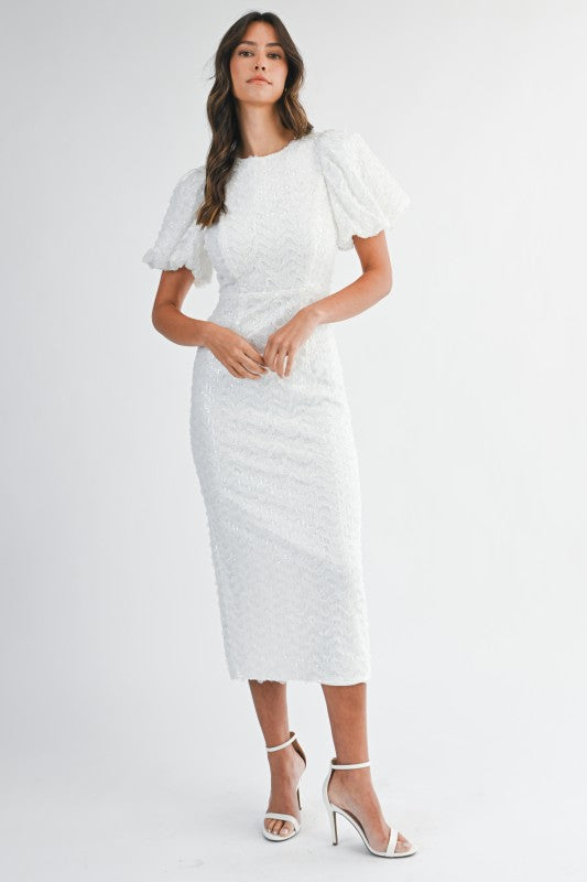 Heaven Sent Midi Dress