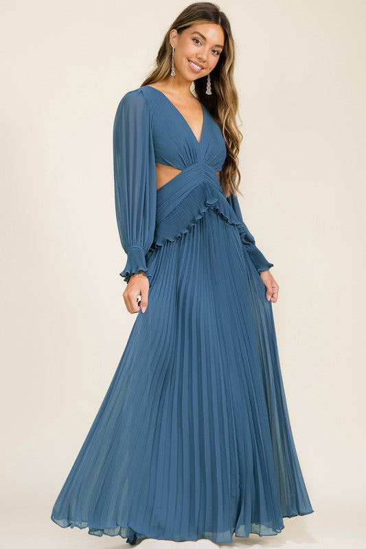 Lisandra Pleated Dress