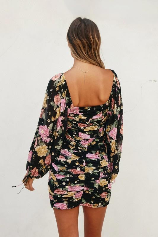 Cassie Floral Print Dress