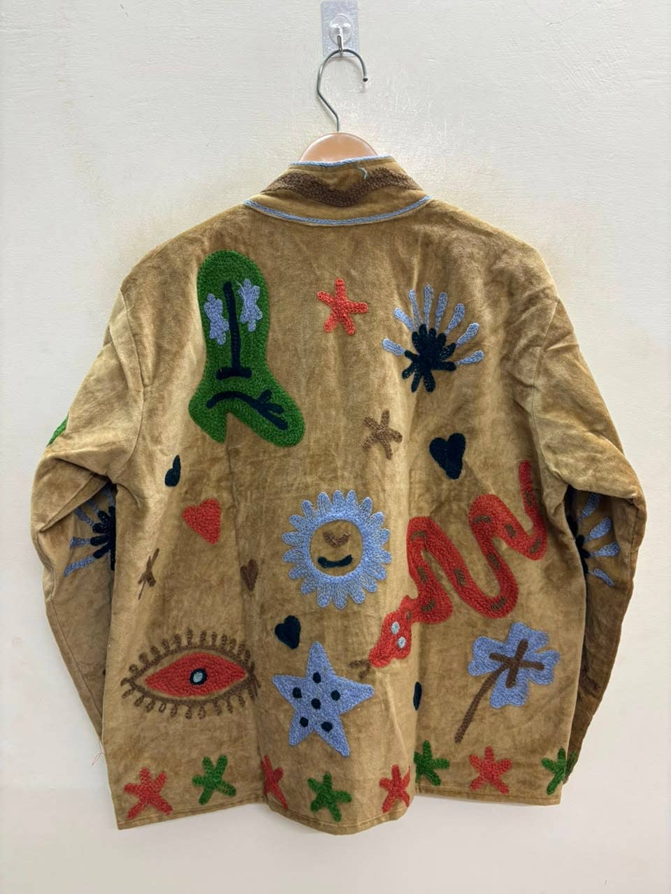 The Desert Hand-Embroidered Velvet Jacket