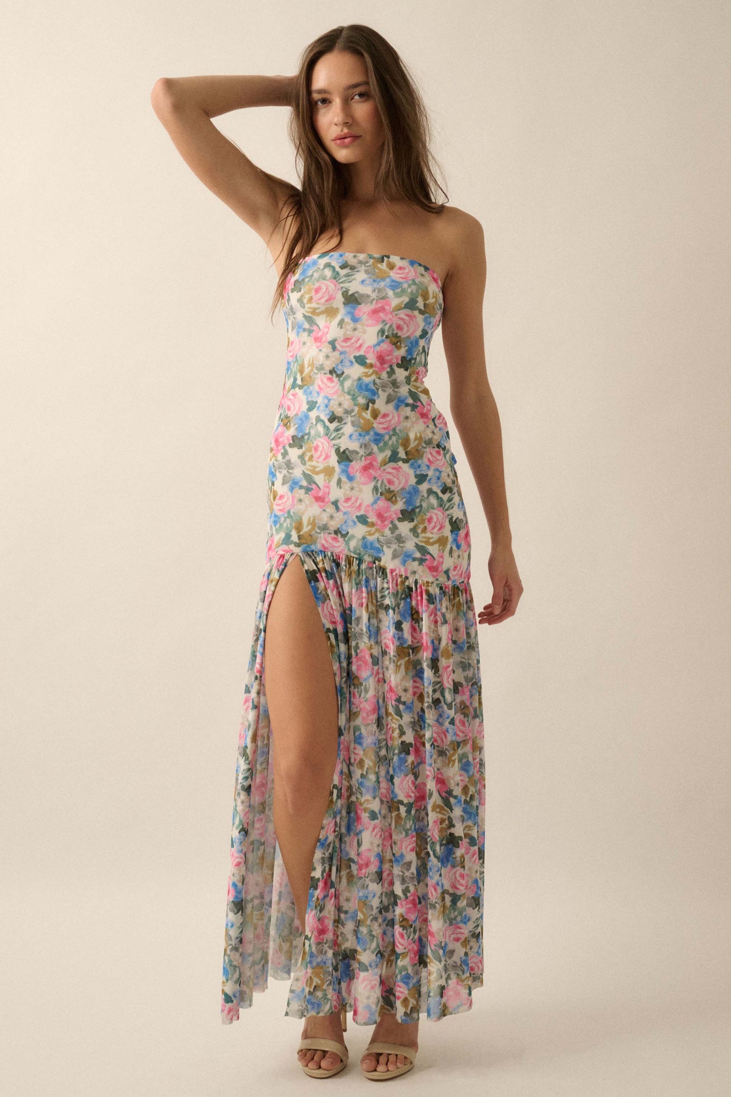 Endless Floral Print Dress