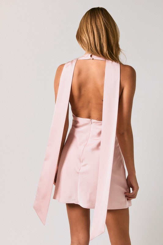 Pau Satin Dress