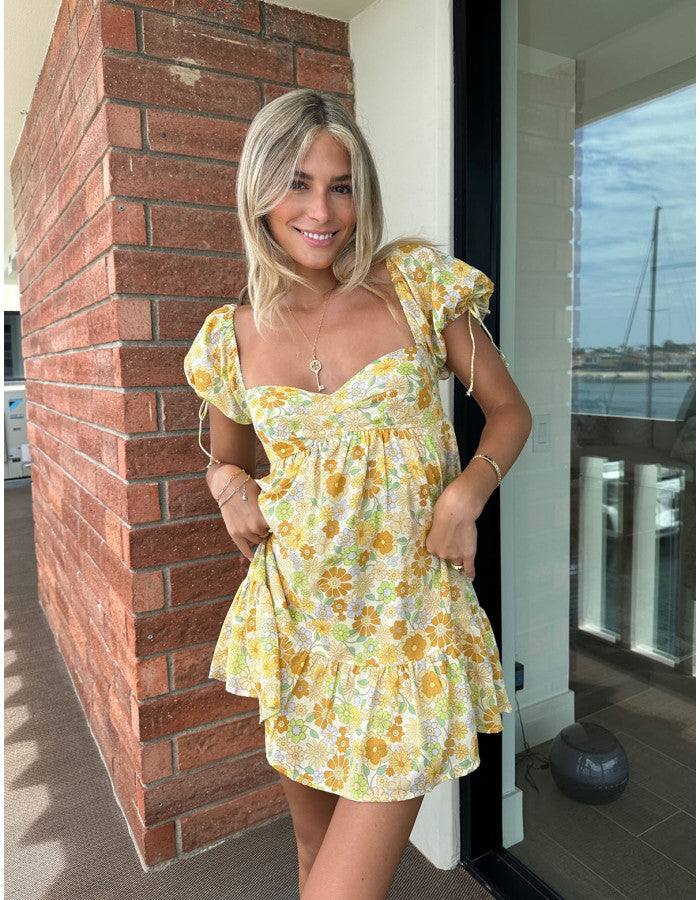 Yellow Garden Dress