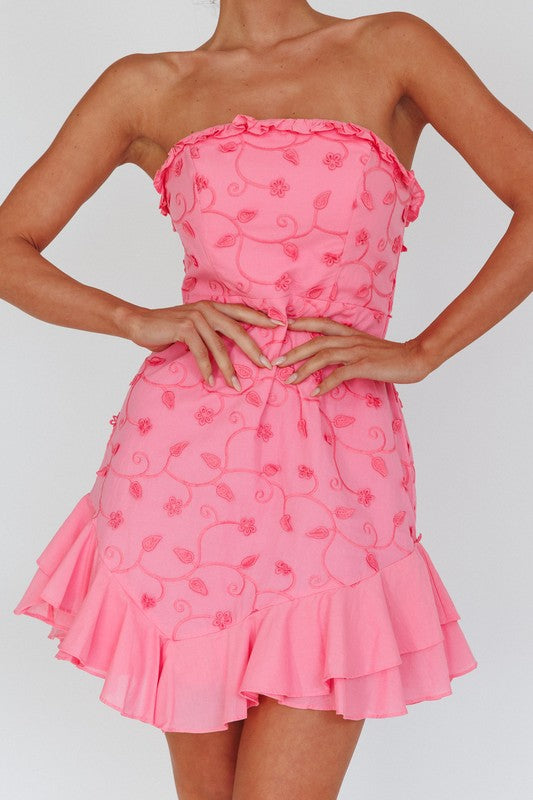 Kiara Hot Pink Dress