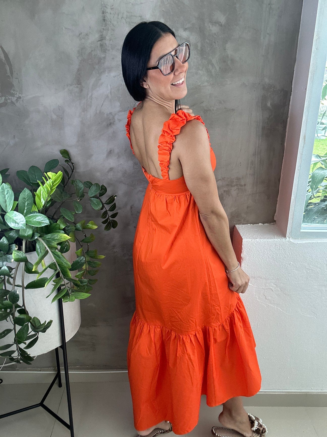 Positano Midi Dress