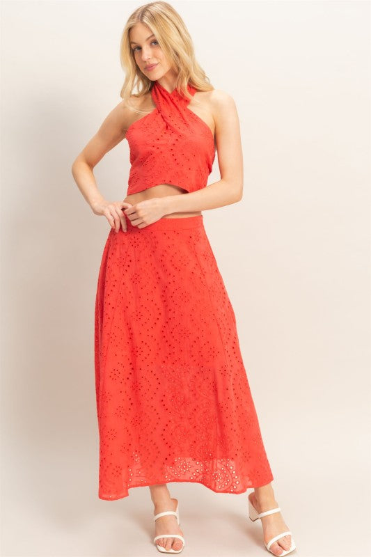Klare Eyelet Set (Two Piece)