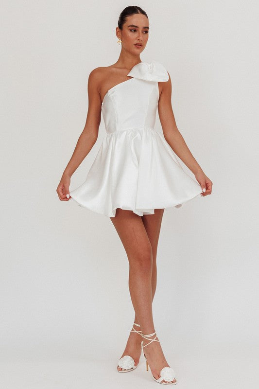 Athens Off White Dress