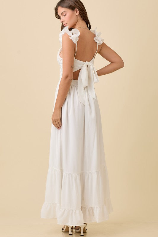 Cleo Maxi White Dress