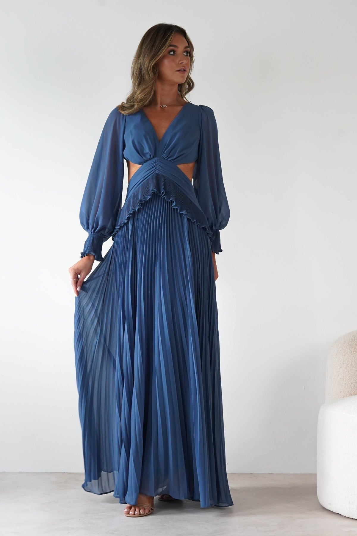 Lisandra Pleated Dress