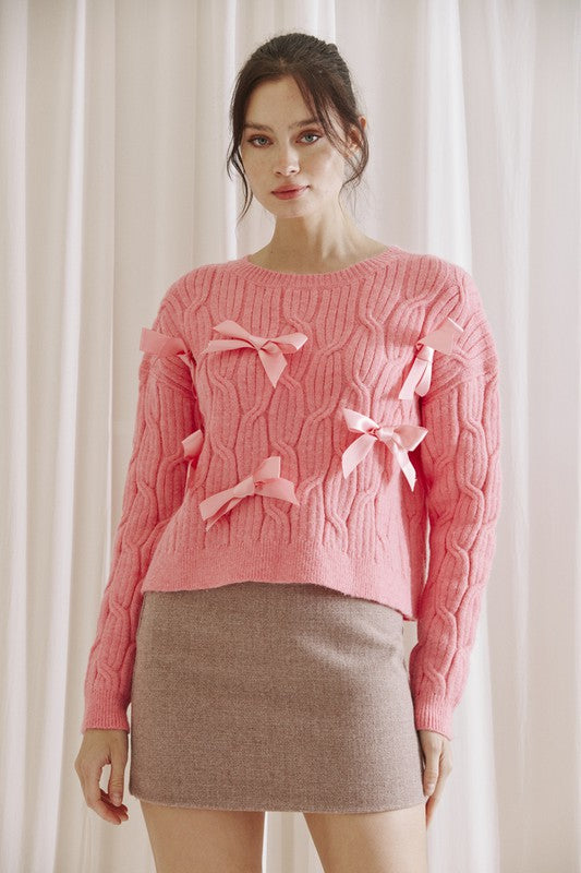 Think pink sweater