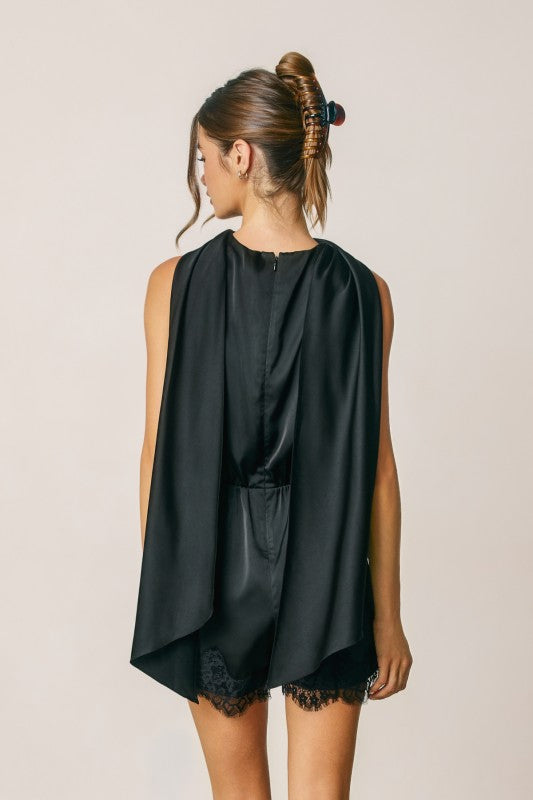 Leslie Scarf Romper - Preorder 10/15
