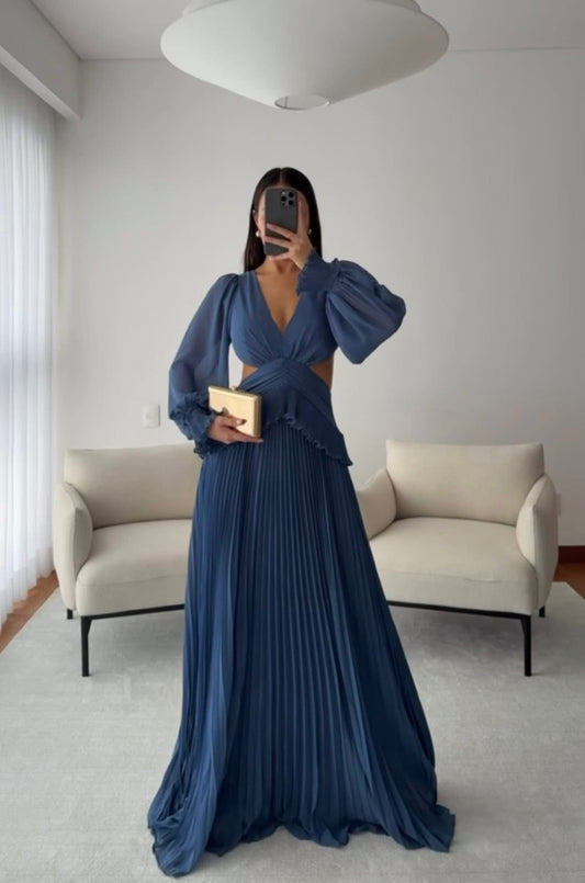 Lisandra Pleated Dress