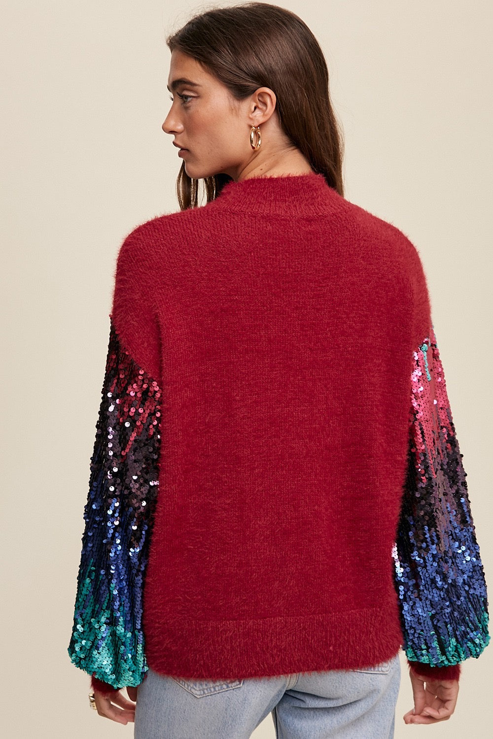 Connie Sequin Sweater