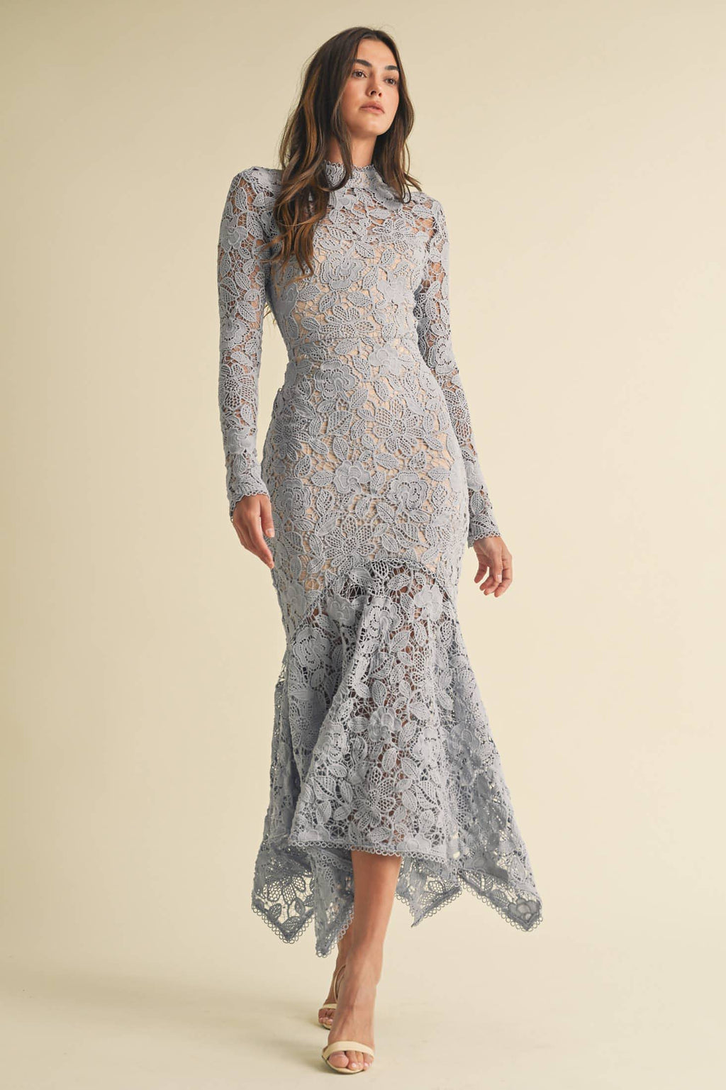 Celine Floral Lace Dress