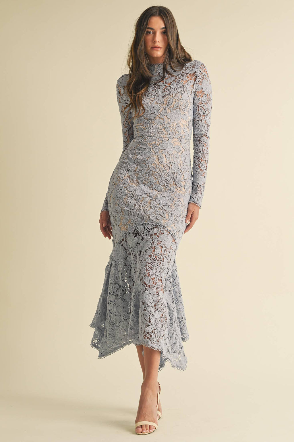 Celine Floral Lace Dress