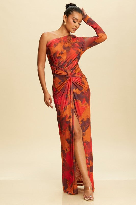 Chelsea Printed Maxi Dress