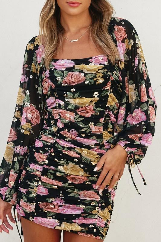 Cassie Floral Print Dress