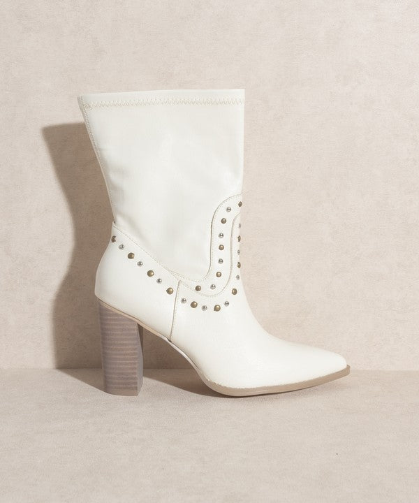 Studded Boots - Oasis Society