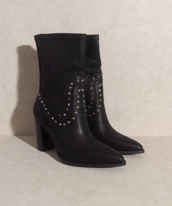 Studded Boots - Oasis Society